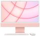 Apple | 24 in iMac PINK M1 Chip 8 GB RAM 256GB SSD - English | 5358822 MJVA3LL/A 