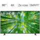 LG 86UQ8000 4K UHD LED LCD TV 120Hz (No shipping on TV's)