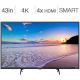 Sharp | 4K UHD LED TV 4T-C43DL3UR  | 5504043