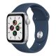 Montre Apple SE | MKNY3VC/A boîtier aluminium argent  40 mm avec bracelet sport bleu abysse | 1601993 